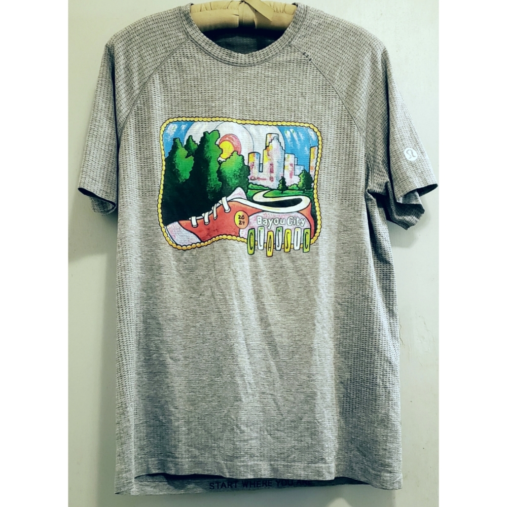 Lululemon mens 2024 Bayou City Classic participant T, Large